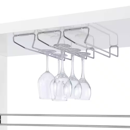 Prescott White High Gloss Wood and Metal Home Bar Table