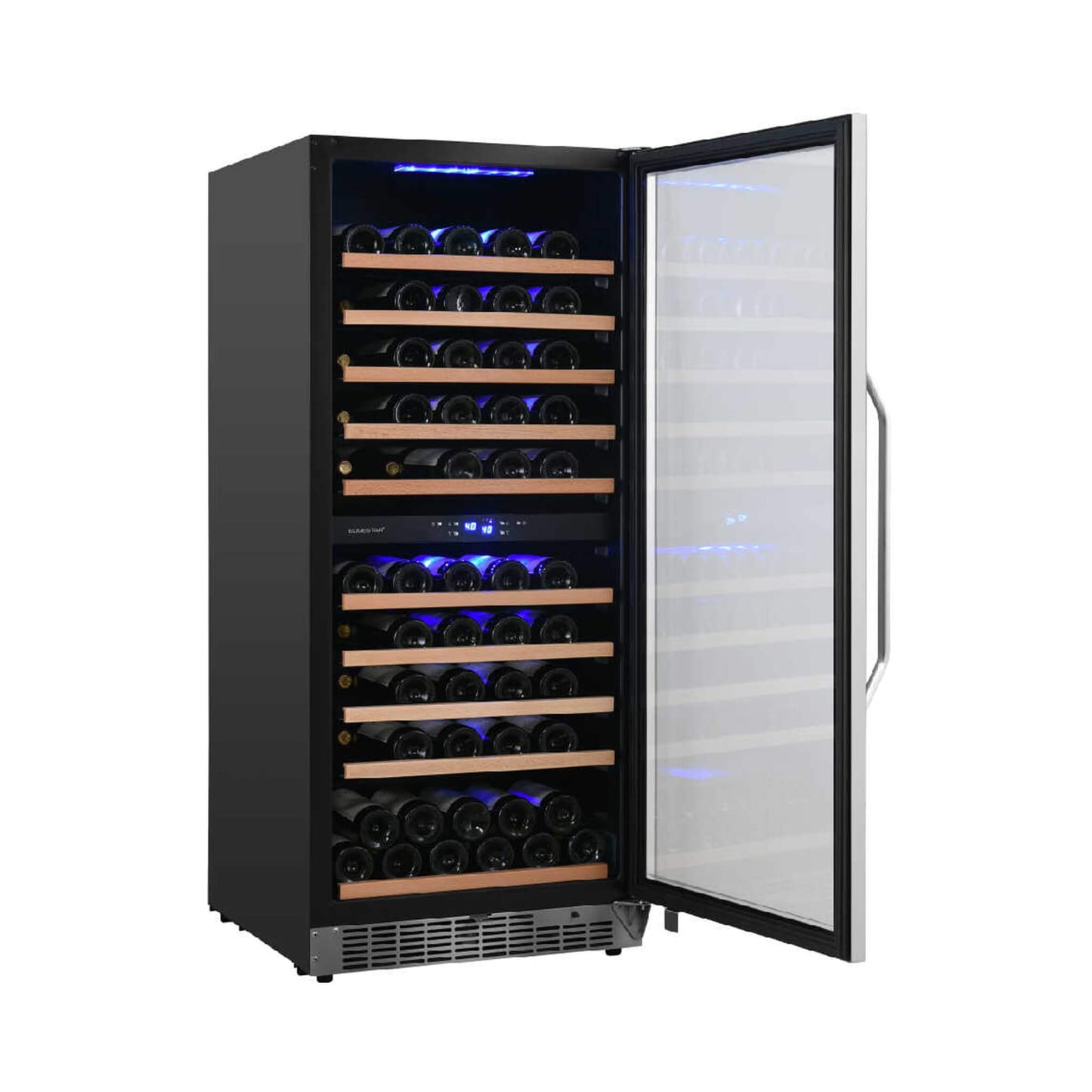 Edgestar Premium 24-Inch 101 Bottle Capacity Built-In Dual Zone Wine Cooler (SAK92835)